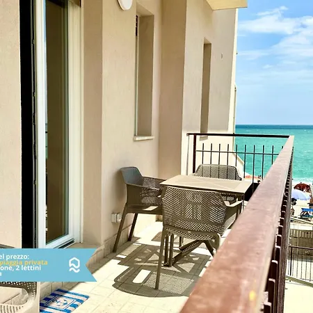 M389 - Marcelli, Nuovo Trilocale Sul Mare Con Privata Apartmán