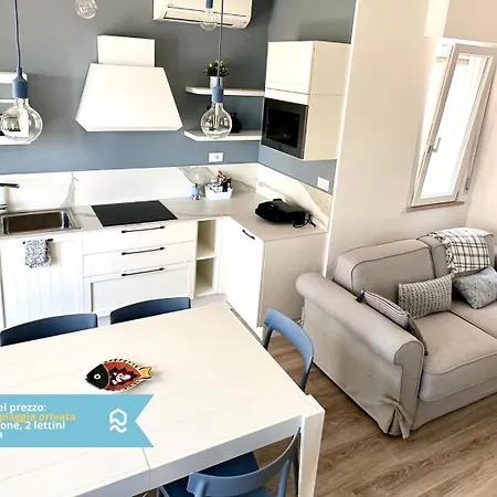 M389 - Marcelli, Nuovo Trilocale Sul Mare Con Privata Apartmán *