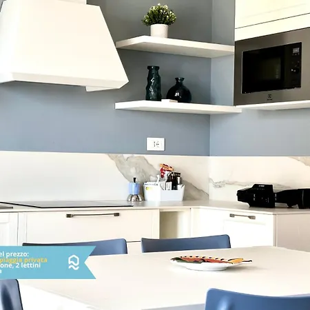 M389 - Marcelli, Nuovo Trilocale Sul Mare Con Privata Marcelli