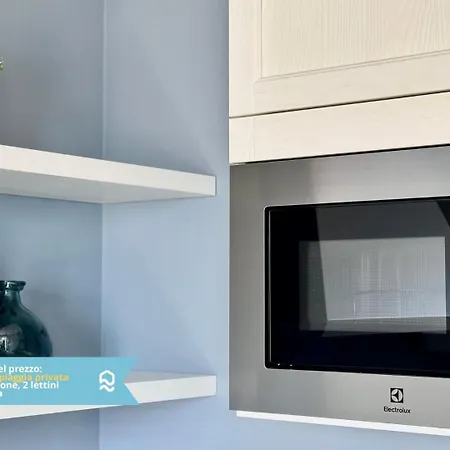 M389 - Marcelli, Nuovo Trilocale Sul Mare Con Privata * Marcelli